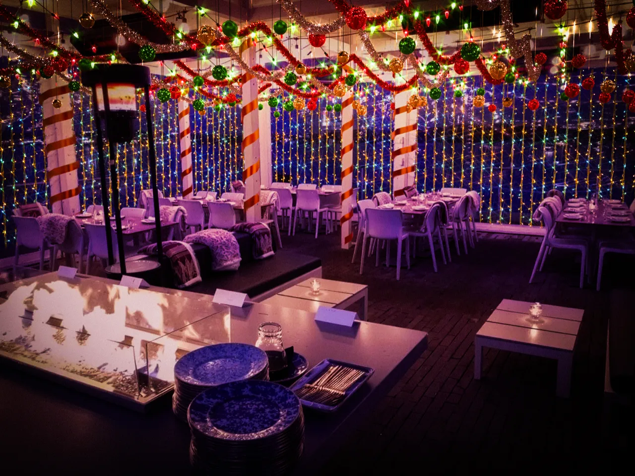 Barca holiday installation 3D rendering