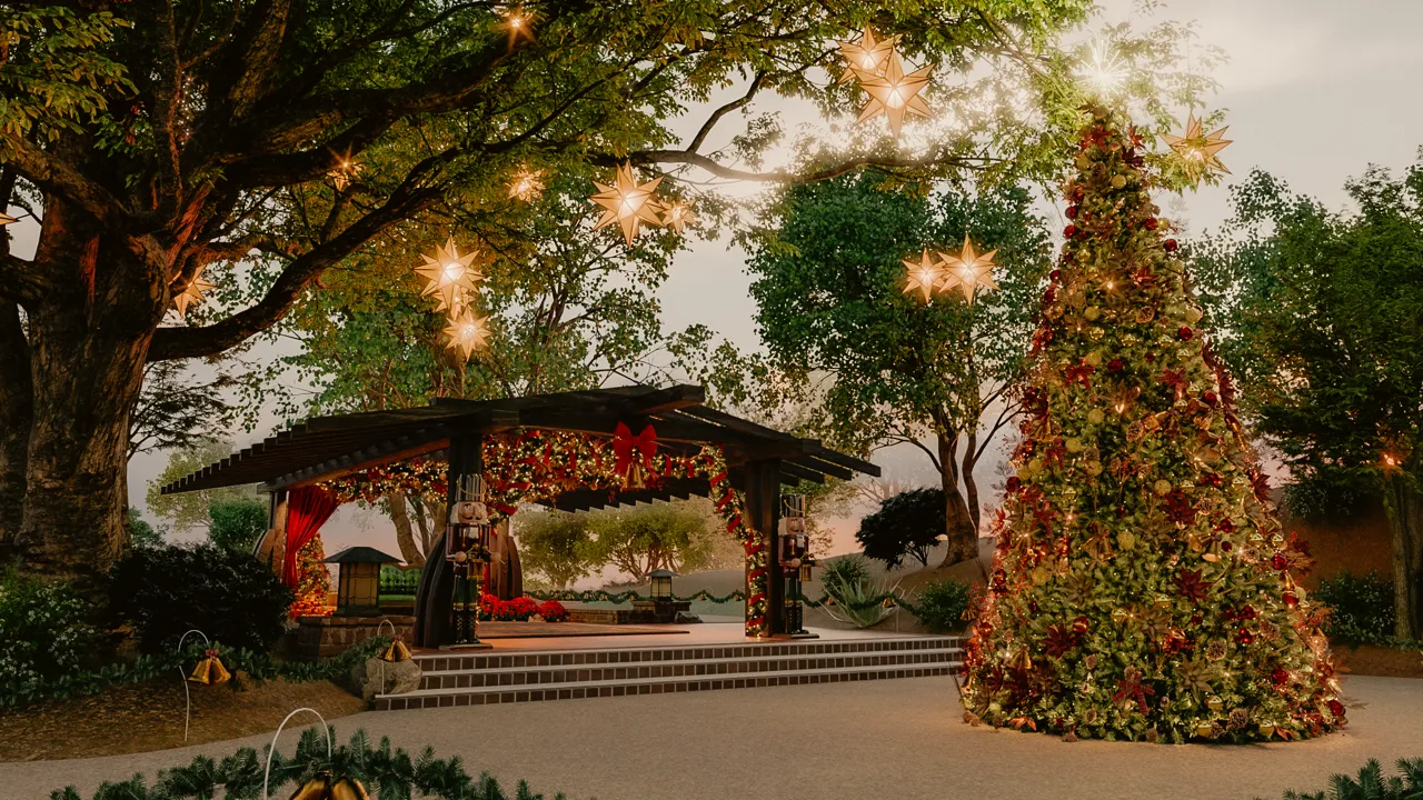 Torrey Pines holiday concept rendering